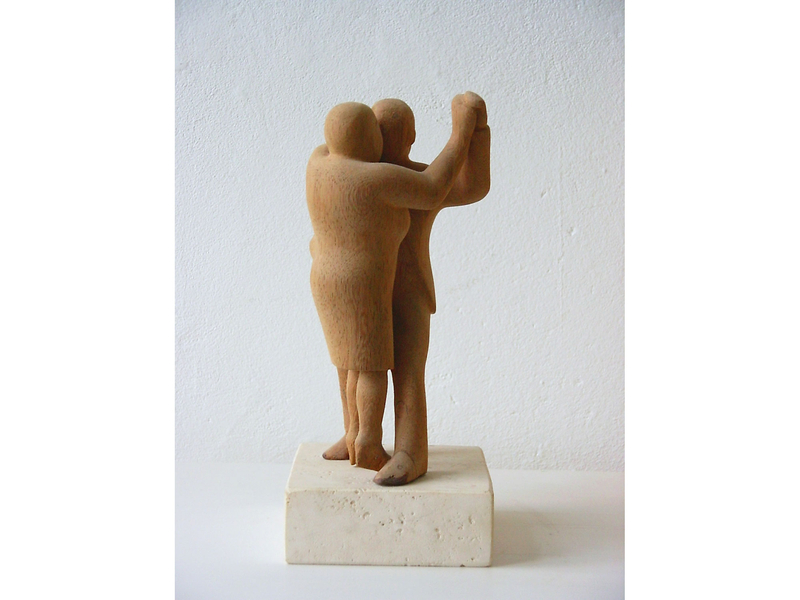 Tango Paar — 2004, materiaal hout (gekocht in Argentinië Merle Carvalho