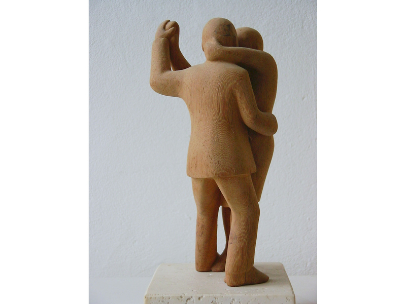 Tango Paar — 2004, materiaal hout (gekocht in Argentinië Merle Carvalho